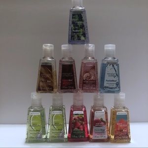 10 classic scent pocketbacs- BBW - discontinued